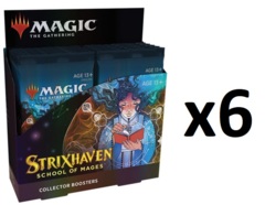 MTG Strixhaven: School of Mages COLLECTOR Booster Box CASE (6 COLLECTOR Boxes)